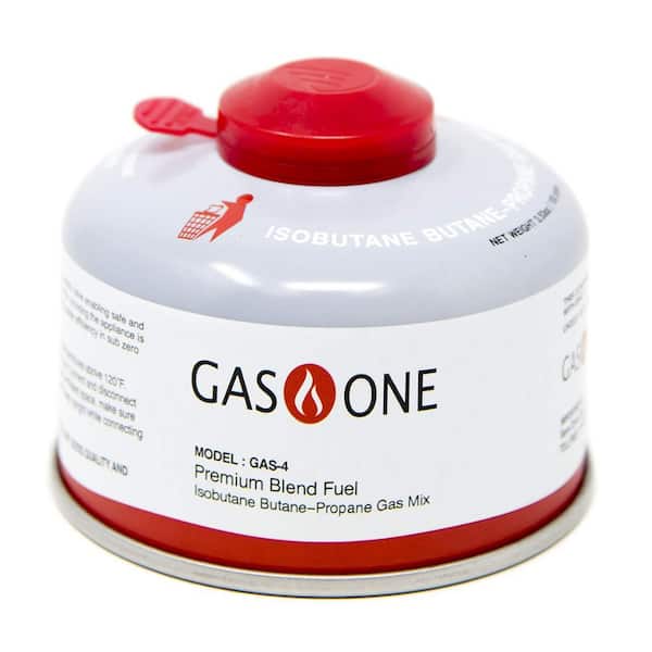 GASONE 100 g Isobutane Camping Fuel Blend Canister