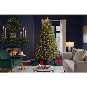 7.5 ft. Pre-Lit LED Eastcastle Balsam Fir Artificial Christmas Tree