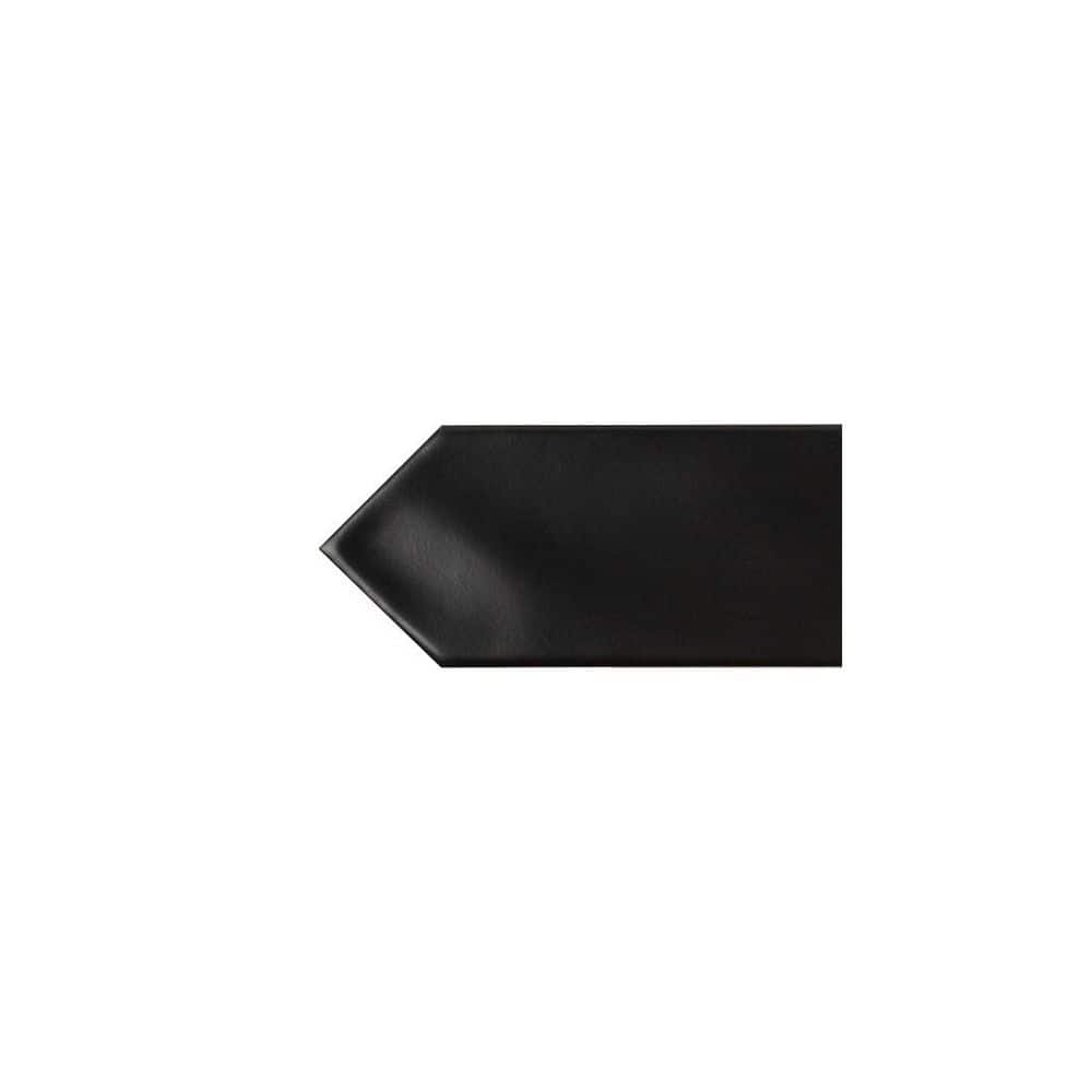 Take Home Tile Sample - Matte Black 3 in. x 6 in. Ceramic Picket Wall Tile Sample price history on PriceWatchPro
