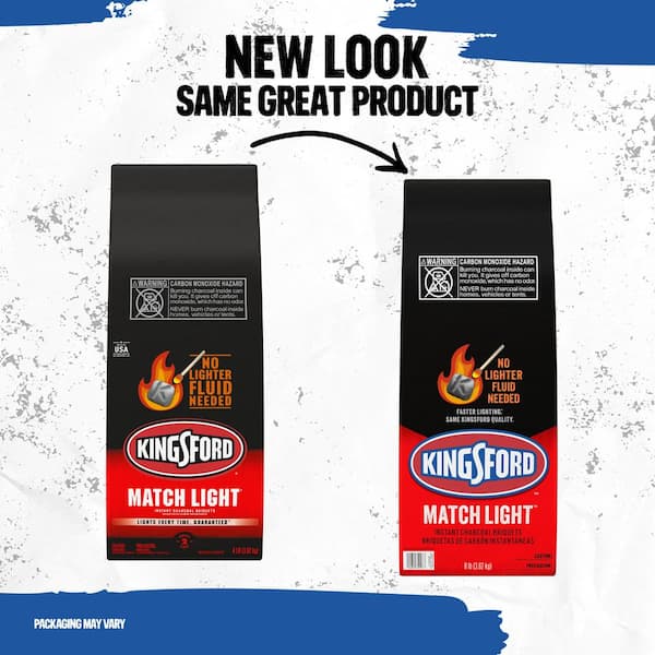 Reviews for Kingsford 8 lbs. Match Light Instant BBQ Charcoal Grilling  Briquettes | Pg 4 - The Home Depot