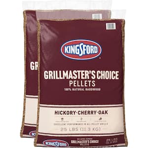 25 lbs. Wood Pellets Grill Master's Choice Blend (2-Pack)