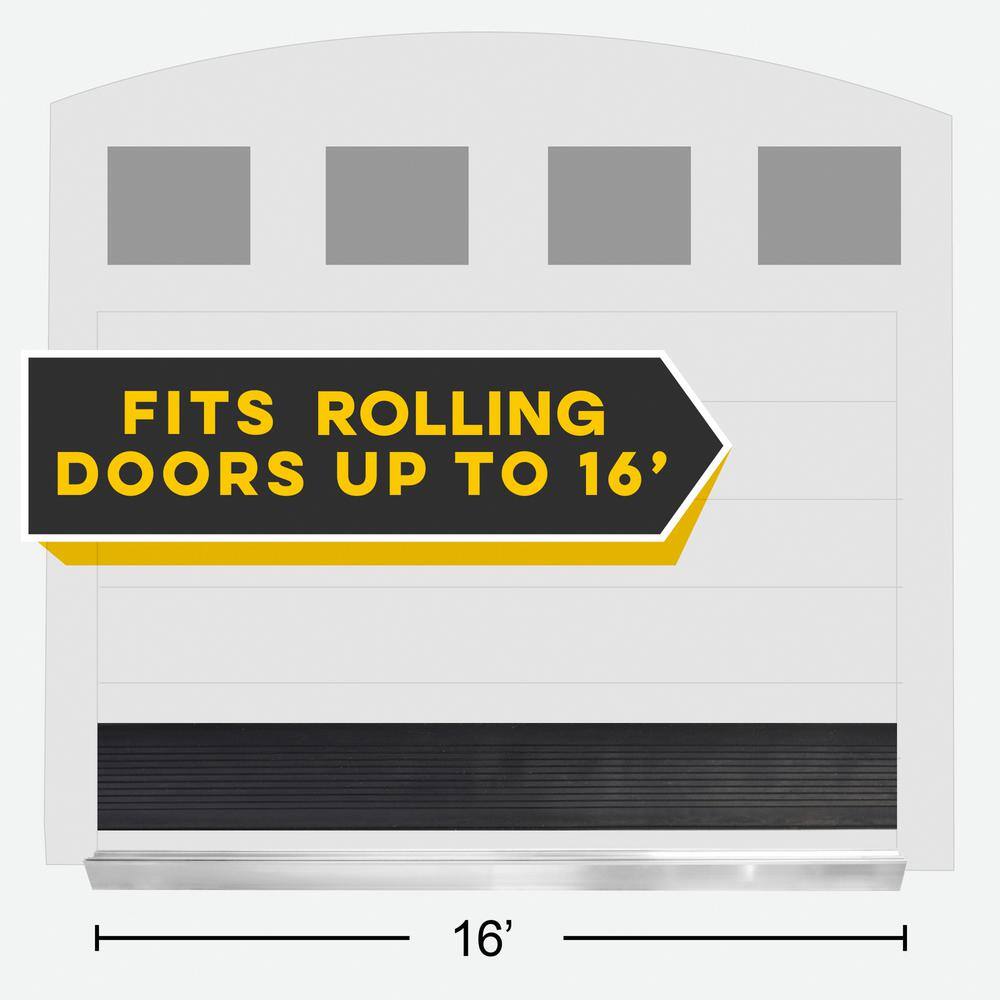 Buy X2 Rodent Proof RollUp Door Seal Kit 16ft. x 2in. x 1.625in