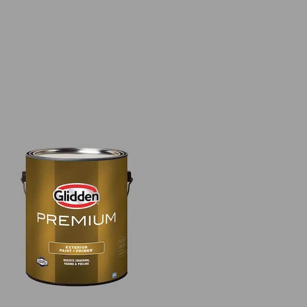 Glidden Premium 1 gal. PPG0995-5 Burnished Blade Semi-Gloss Exterior Latex Paint