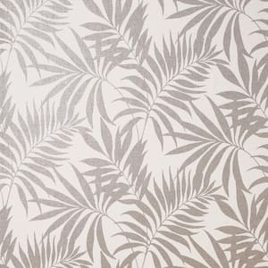 Oasis Leaf Taupe Paper Strippable Roll (Covers 55 sq. ft.)