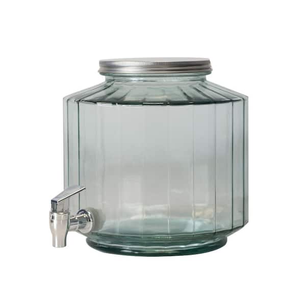 French Home 6 qt. Recycled Glass Beverage Dispenser M5035 - The