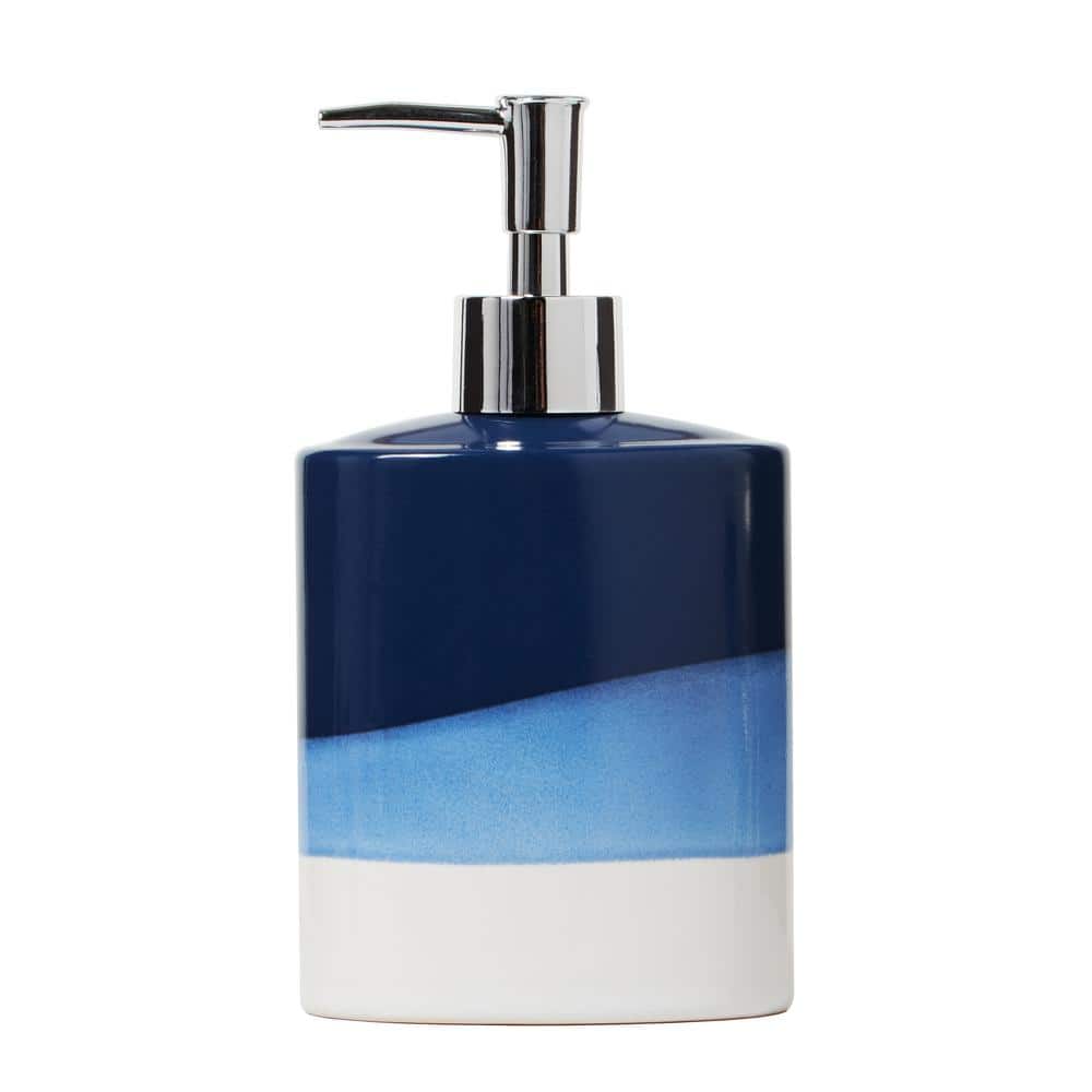 Alanya Free Standing Blue Lotion Dispenser