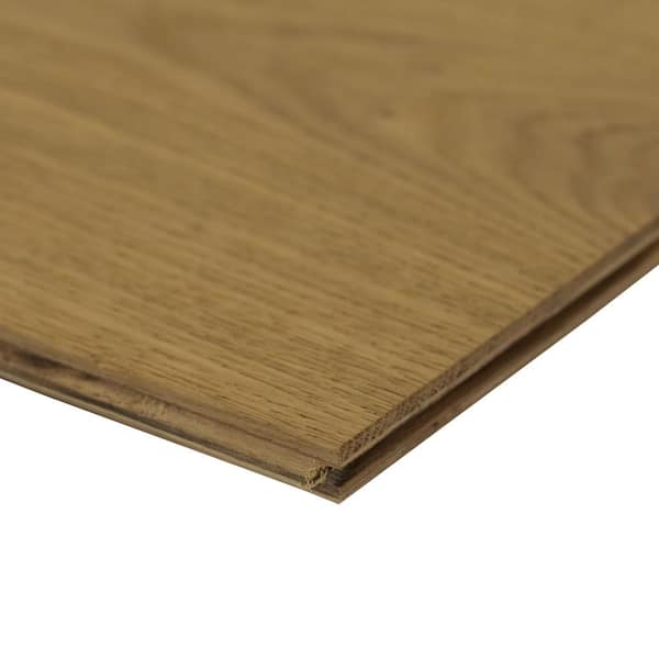 MSI Madison Pointe 3 in. T x 0.63 in. W x 78 in. L Engineered Hardwood Flush Stair Nose Eased Edge Large Molding