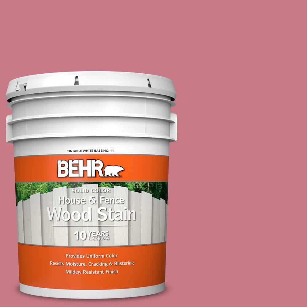 5 gal. #M150-5 Enamored Solid Color House and Fence Exterior Wood Stain