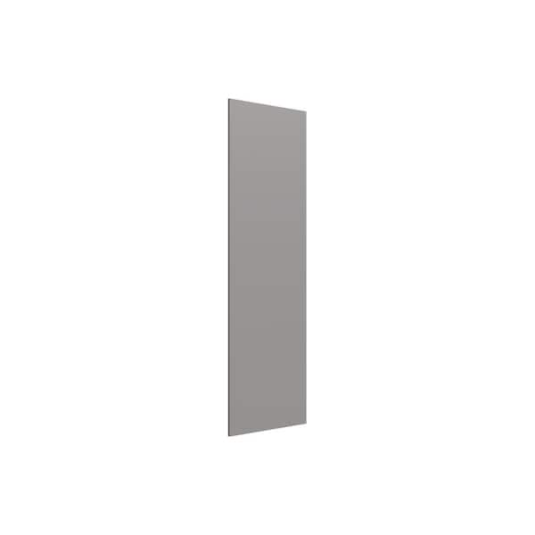 NewAge Products 0.71 in. x 84.1 in. x 13.9 in. Fridge Side End Panel in Gray