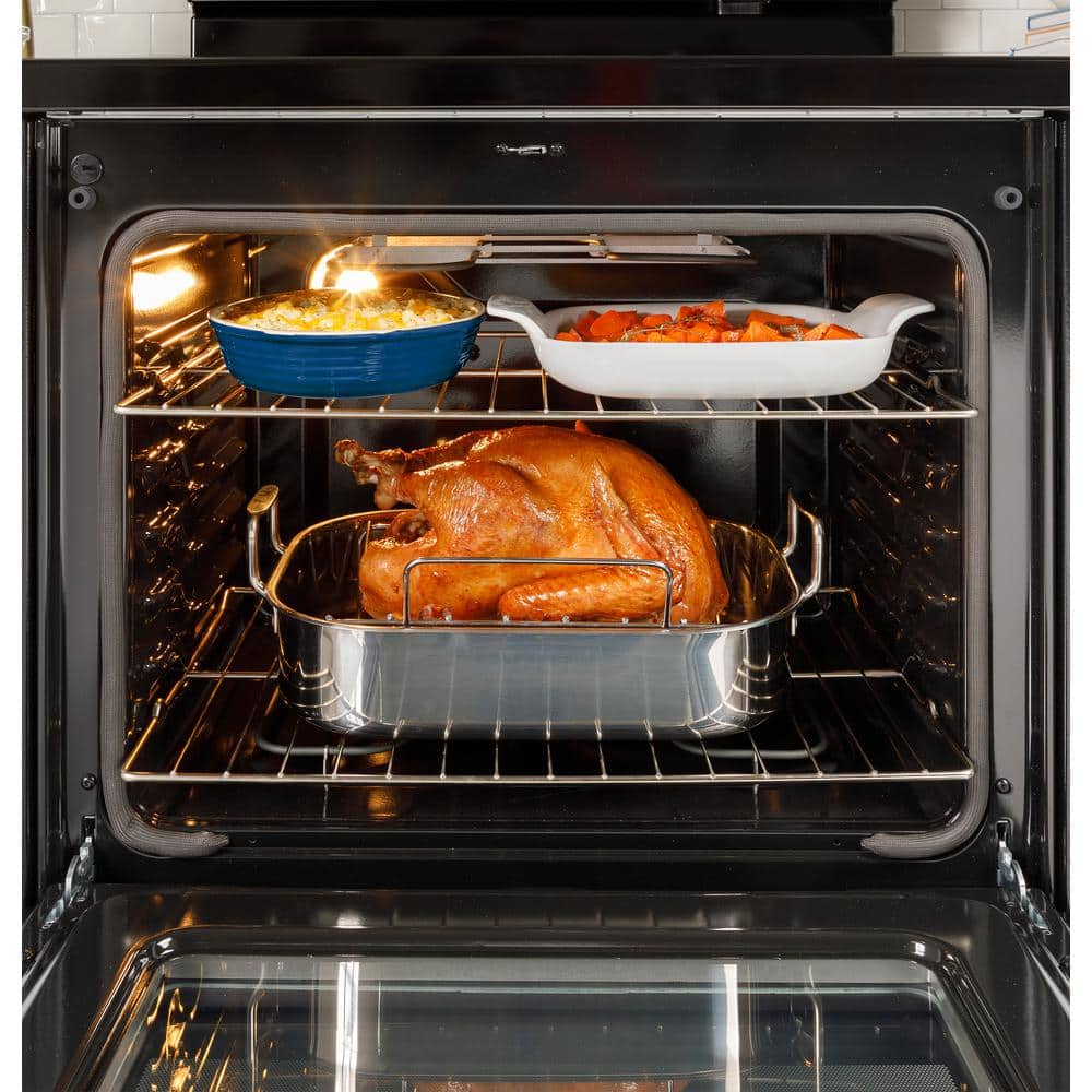 Stainless Steel 30" Free-Standing Electric Range with Self-Cleaning