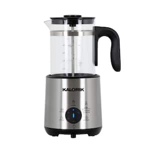 Bartista 3-Cup Stainless Steel Electric French Press Coffee Maker