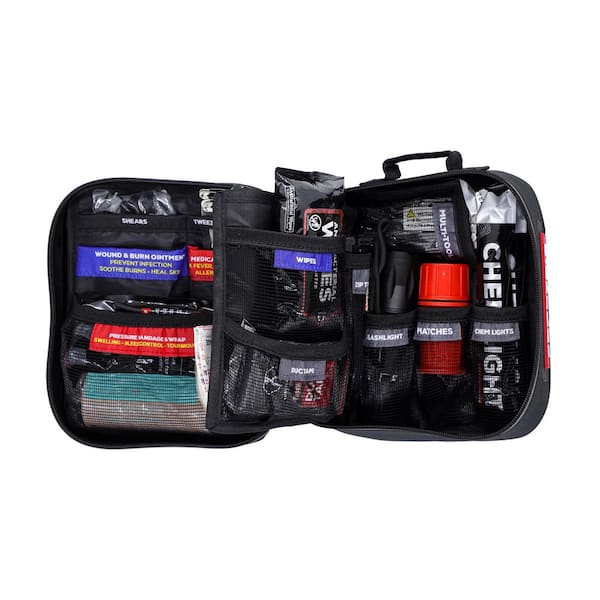 UNCHARTED SUPPLY CO. Plus 92-Piece First Aid Kit SU-F2R-U-BK - The