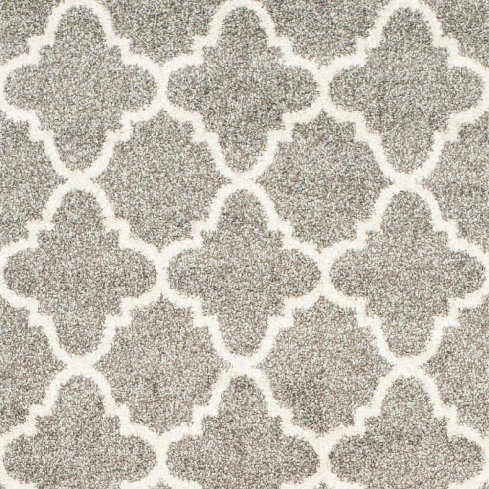 Reversible Amherst Dark Grey Synthetic 27-inch Area Rug