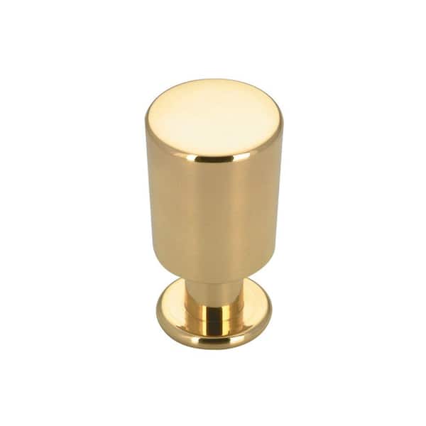 Richelieu Hardware Contemporary and Modern 5/8 in. Brass Cabinet Knob
