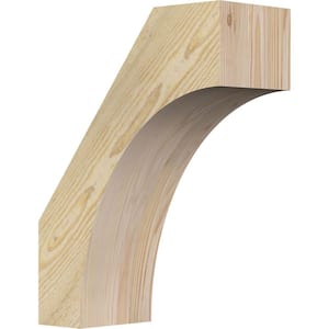 6''W x 14''D x 18''H Westlake Rough Sawn Knee Brace, Douglas Fir