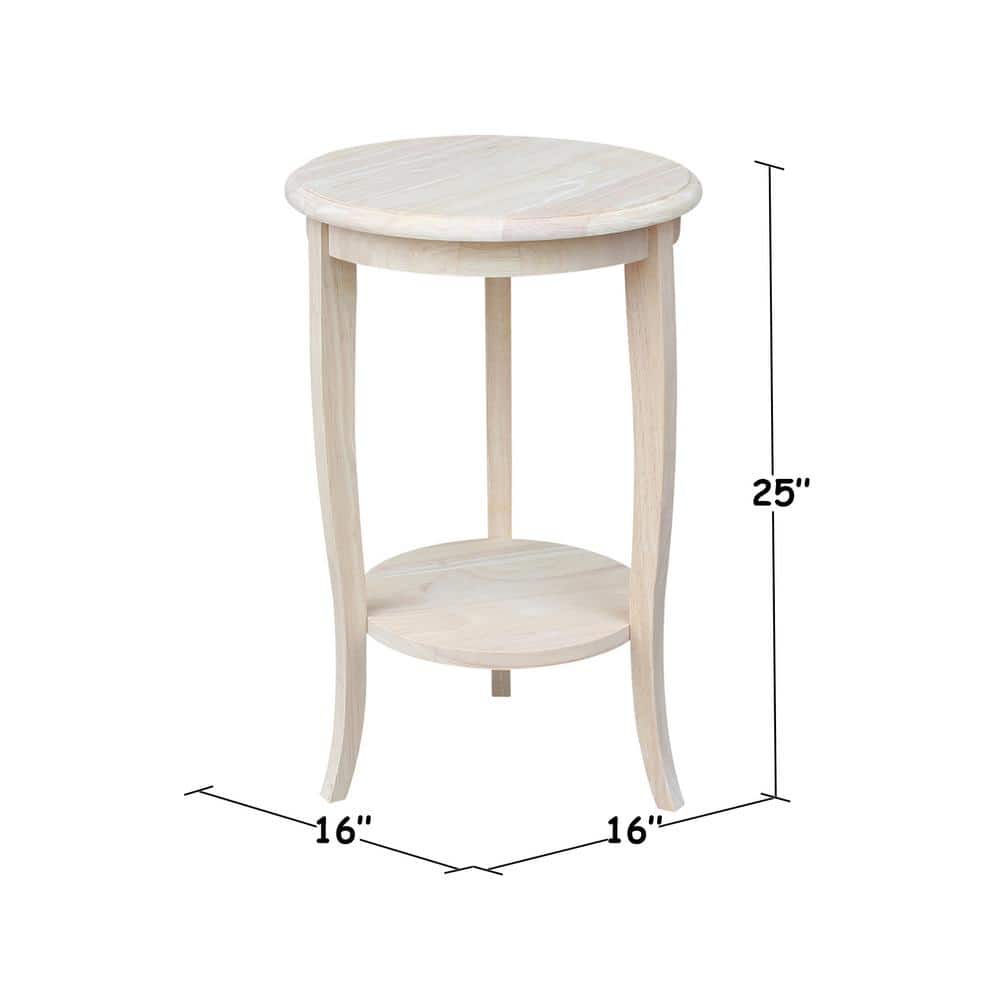 Cambria Unfinished End Table - thumbnail 7