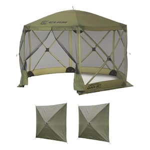 Quick Set Escape Portable Canopy Shelter Plus Wind and Sun Panels (2-Pack)