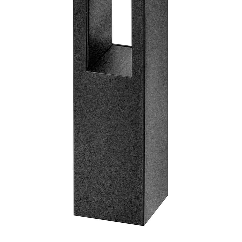 Satin Black 20" Aluminum LED Pathway Bollard Light