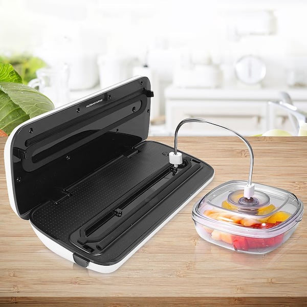 NutriChef PKVS25BK Kitchen Pro Food Electric Vacuum Bag Sealer