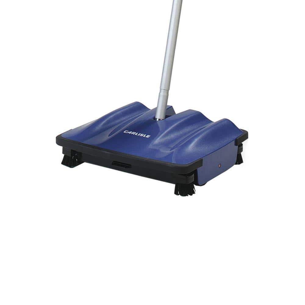 Carlisle 3639914 Duo-Sweeper Multi-Surface Cordless Floor Sweeper 2 Pack 10 Sweeping Path