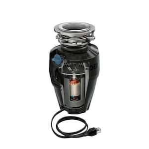 Host Series 3/4 HP Continuous Feed Space Saving Garbage Disposal with Sound Reduction and Universal Mount
