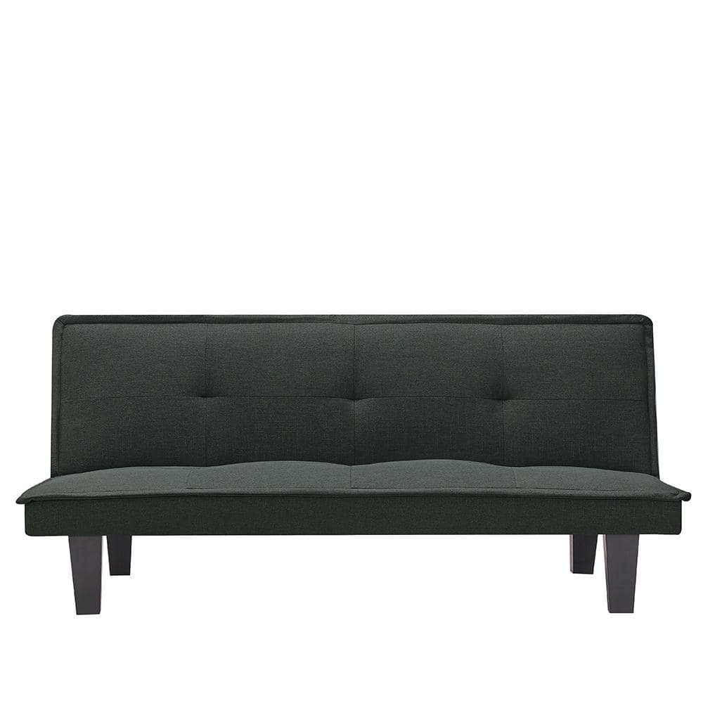Light Gray Multi-Functional (Lounge) Click-Clack Futon Sofa Bed