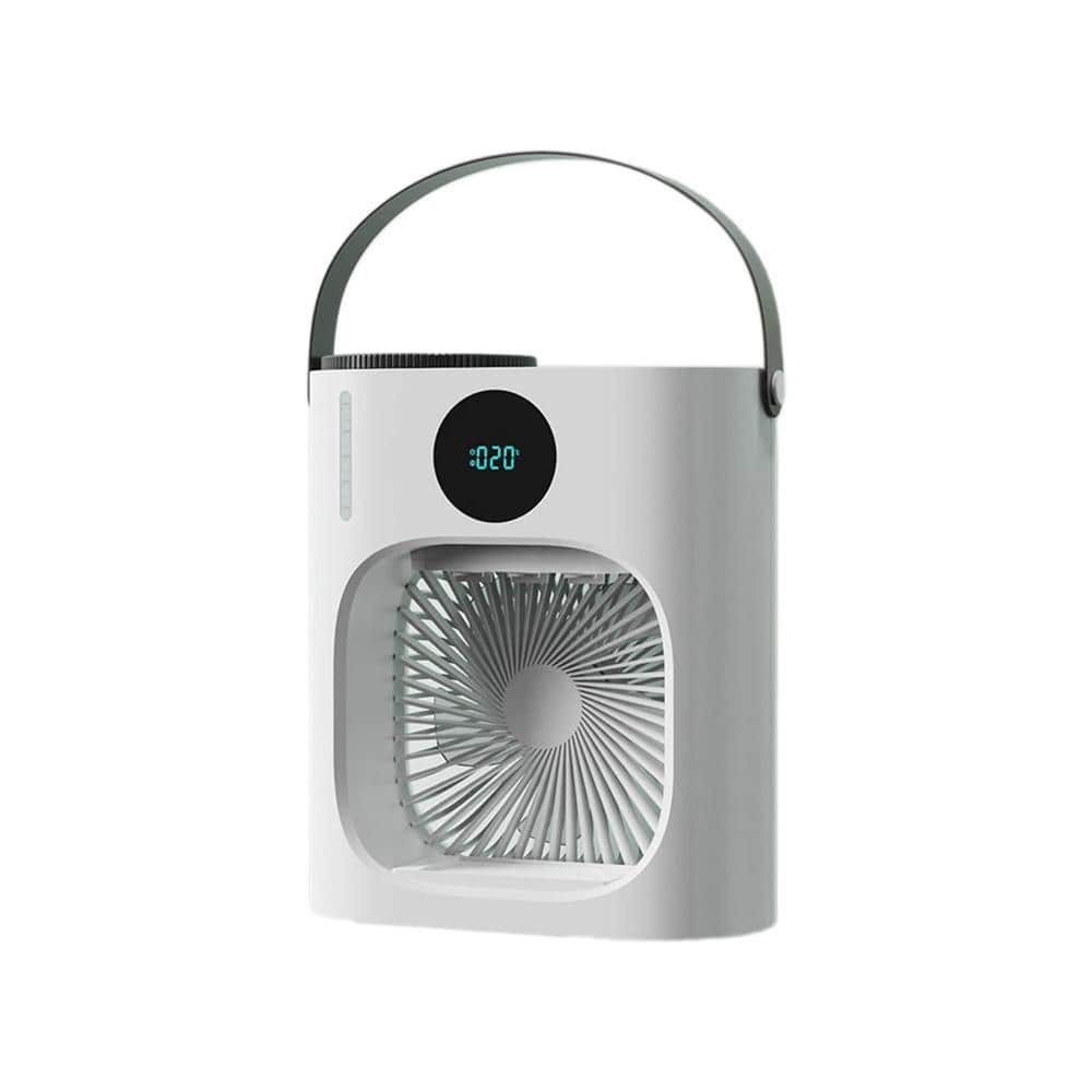 3-Speed No Heat BTU Portable Air Conditioner Fan Humidifier Air Cooler Desk