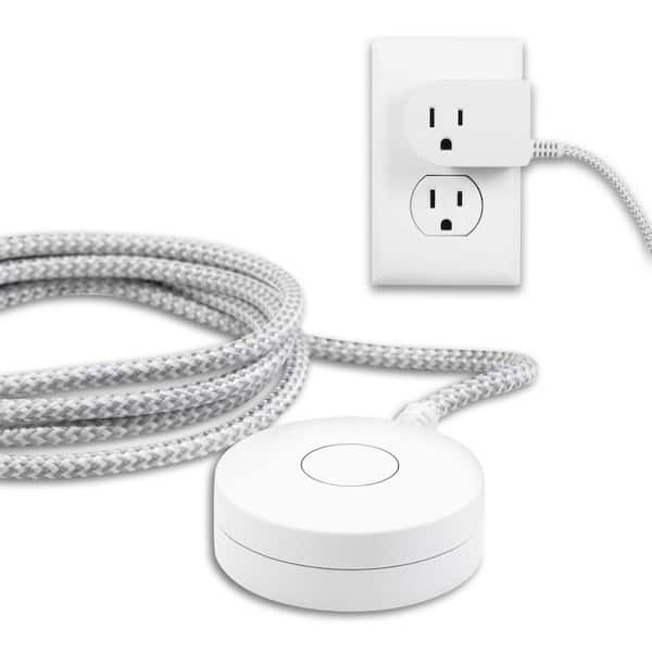Philips 6 ft. Braided Cord Tabletop Power Switch