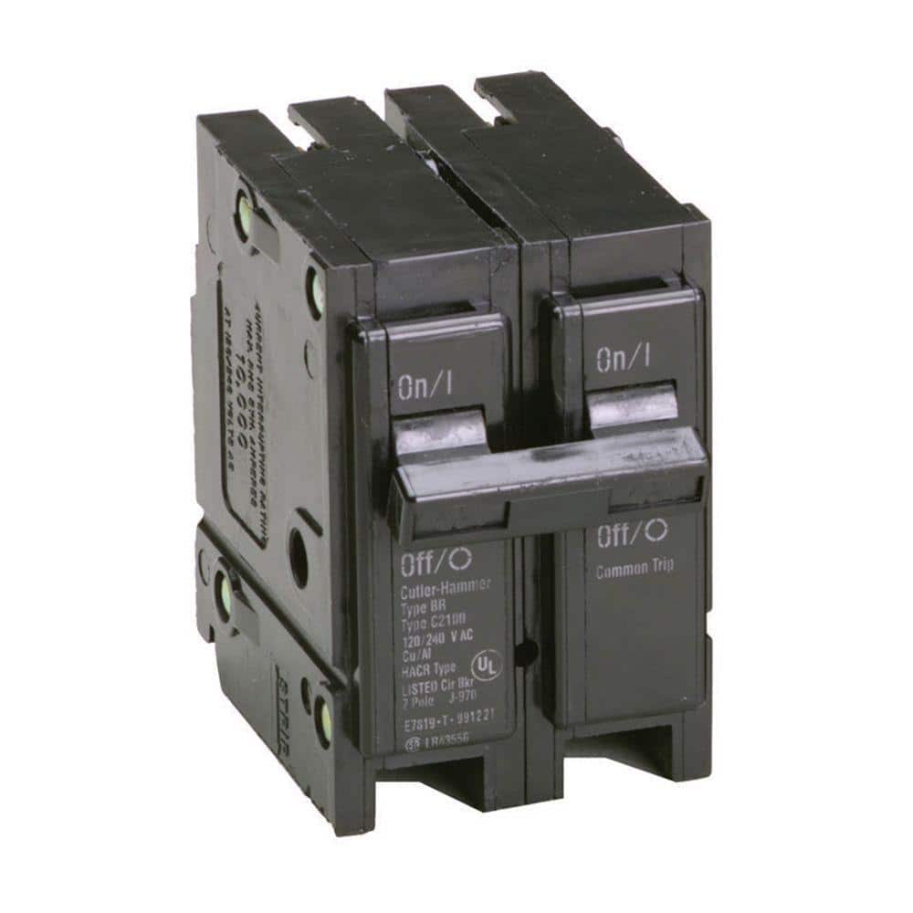 Eaton BR 35 Amp 120/240 Volts 2-Pole Circuit Breaker BR235 - The