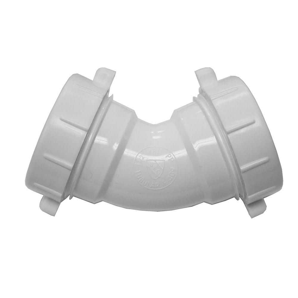 1-1/2 in. in. x 1-1/2 in. in. Plastic 45 ° Elbow price history on PriceWatchPro