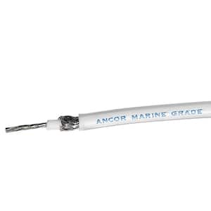 Primary Tracer Marine Tinned Copper 12 Gauge AWG x 25 FT Coil - Blue Wire &  Black Striped - USA