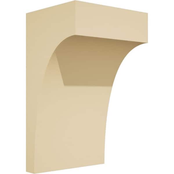 Ekena Millwork Standard Stockport 7 in. W x 12 in. H x 6 in. D Signature Urethane Polyurethane Corbel