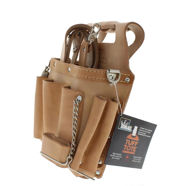 Brown Crossbody Bag Purse Beige Belt Loop Detachable Strap Divider Card Slot