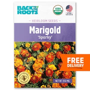 Organic Sparky Marigold Seed (1-Pack)