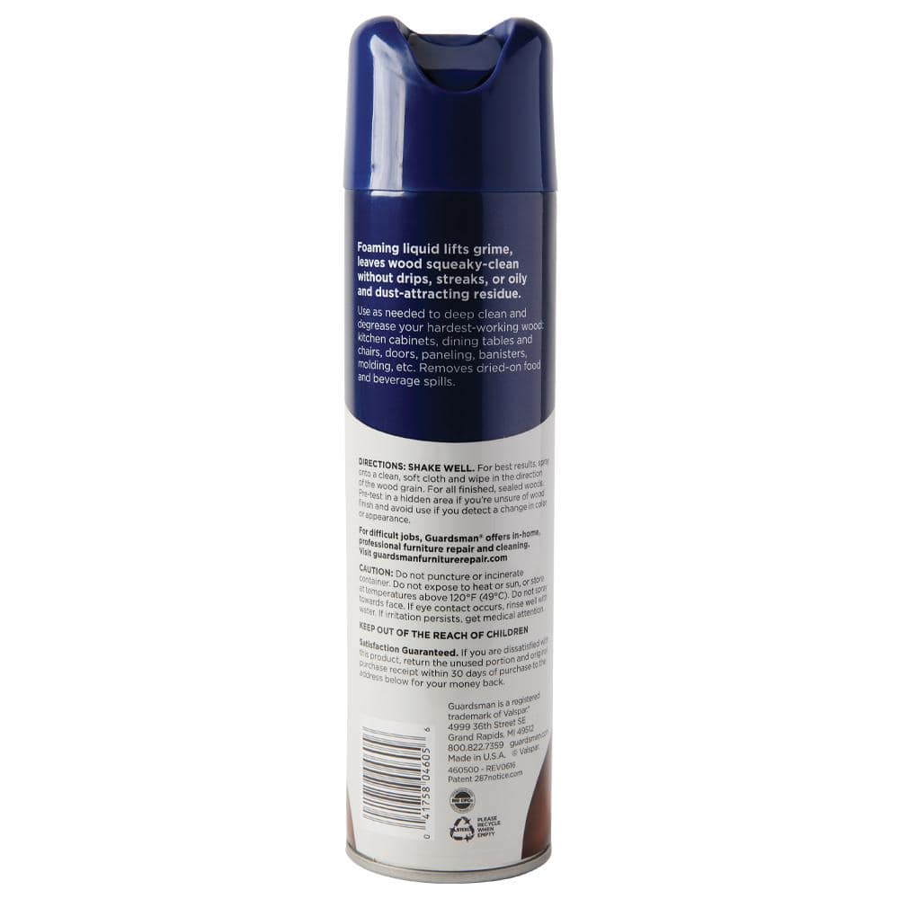 Guardsman Deep Clean Wood Cabinets and Furniture Cleaner, 12.5 oz Aerosol