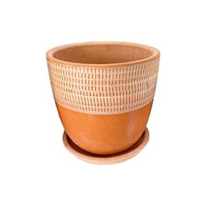 Clay planter Eden's Embrace Collection - Medium