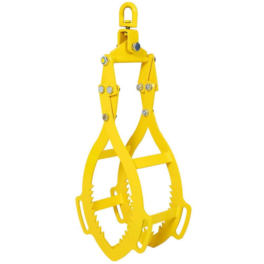 32 in. 4 Claw Timber Log Lifting Logging Tongs Grabber Tong Kit in Yellow price history on PriceWatchPro