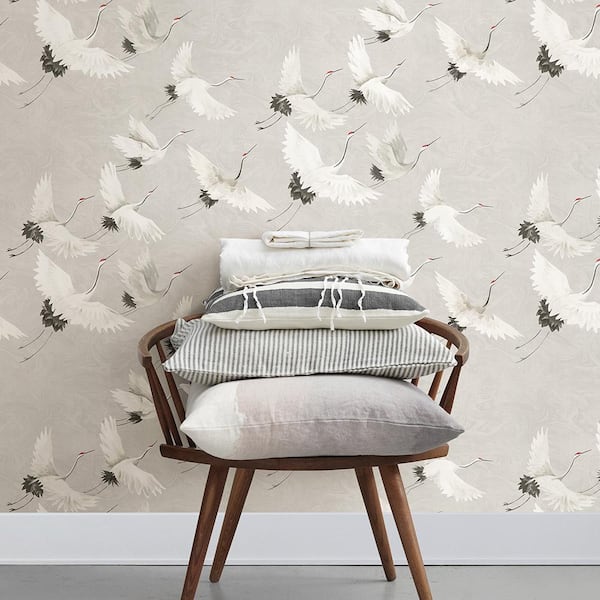 56.4 sq. ft. Windsong Grey Crane