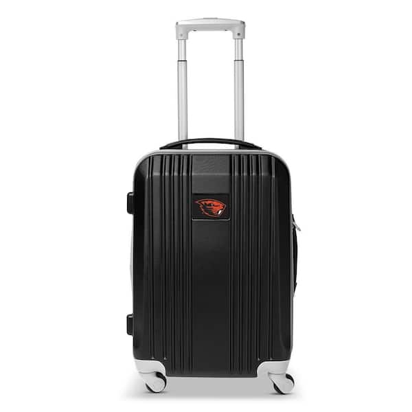 NCAA Oregon State 21 in. Black Hardcase 2-Tone Luggage Carry-On Spinner Suitcase