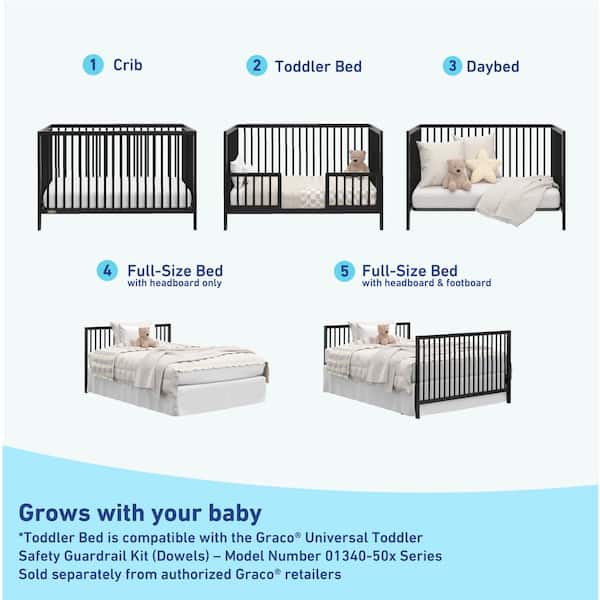 Toddler Bed Graco Lennon Manual Graco In One Crib In Graco Rory - Main Image