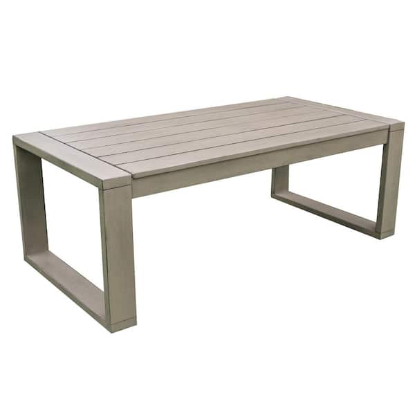 Leisure Made Sumner Rectangular Wood Outdoor Coffee Table