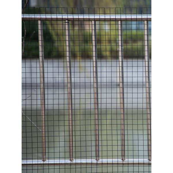 Hardware Cloth 1 in. Mesh 48 in. x 50 ft. Galvanized Vinyl Coated 16 gal. Chicken Wire Fencing, Cutting Plier
