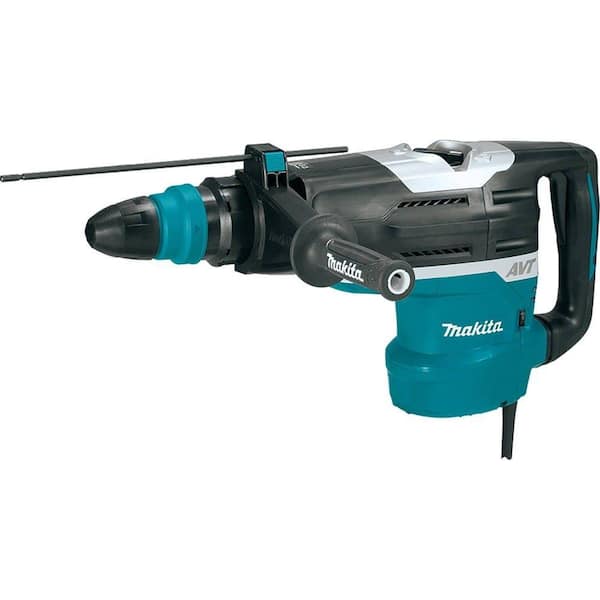 konsol Midlertidig biologi Makita 15 Amp 2 in. Corded SDS-MAX Concrete/Masonry Advanced AVT  (Anti-Vibration Technology) Rotary Hammer Drill with Hard Case HR5212C -  The Home Depot