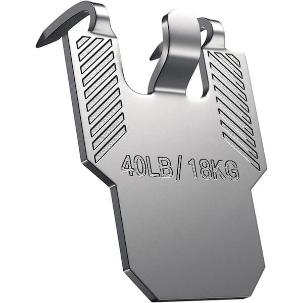 Claw Hooks for Drywall Heavy Duty Picture Hanger Kit 20-Pack Silver