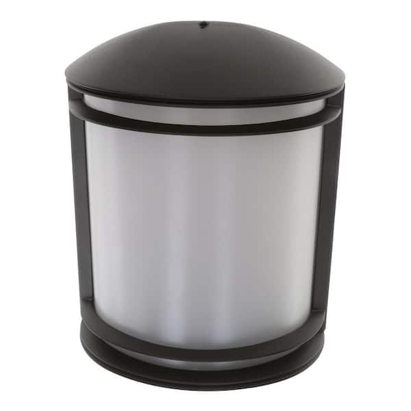 Lithonia Lighting OLCS Bronze Outdoor Integrated LED Wall Lantern