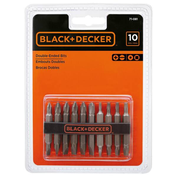 BLACK+DECKER Combination Drill and Screwdriver Set (109-Piece) BDA91109 -  The Home Depot