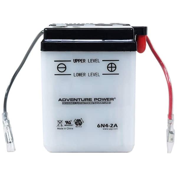 UPG Conventional Wet Pack 6-Volt 4 Ah Capacity A Terminal Battery