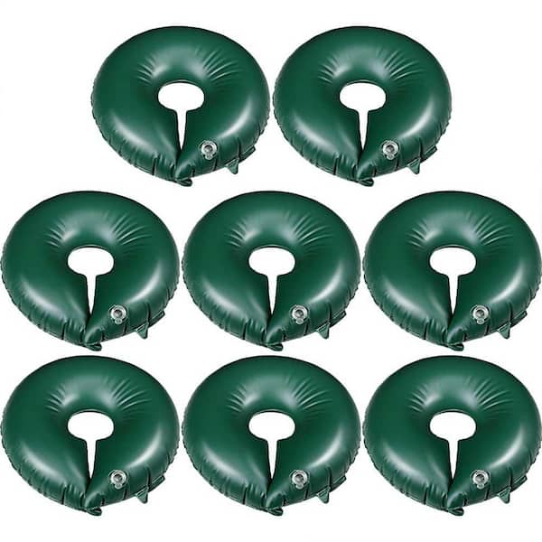 10 Gal. PVC Tree Watering Bag for Slow Release Drip Irrigation, Deep Root Automatic Drip System for Newly Planted Trees