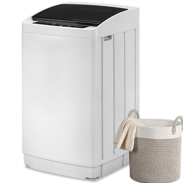 Karl home 1.5 cu ft. Portable Top Load Washer in White Karl home 1.5 cu ft. Portable Top Load Washer in White