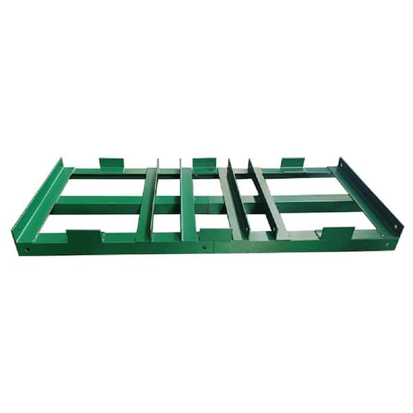 48 in. Green Metal Drag Harrow Driveway Grader, Tow Behind Lawn and Landscape Rake, Gravel Driveway Drag, Power Rake